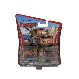 2010 Disney Pixar Cars 2 Race Team Mater  Truck New on Card Collectible